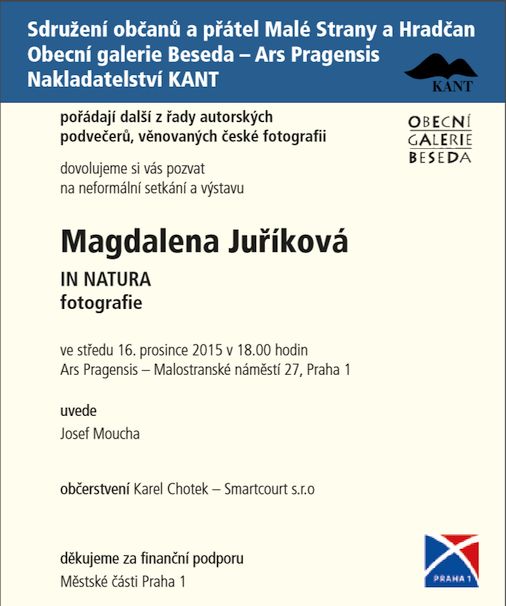 20151216 Magdalena Juříková a