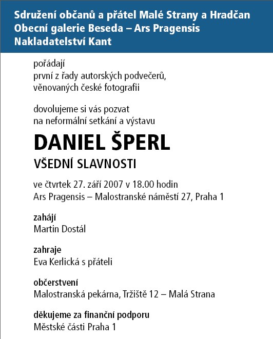 20070927 Daniel Šperl a