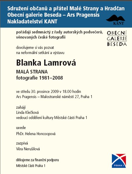 20091230 Blanka Lamrová a
